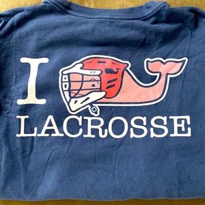 Vineyard Vines boys Lacrosse tee